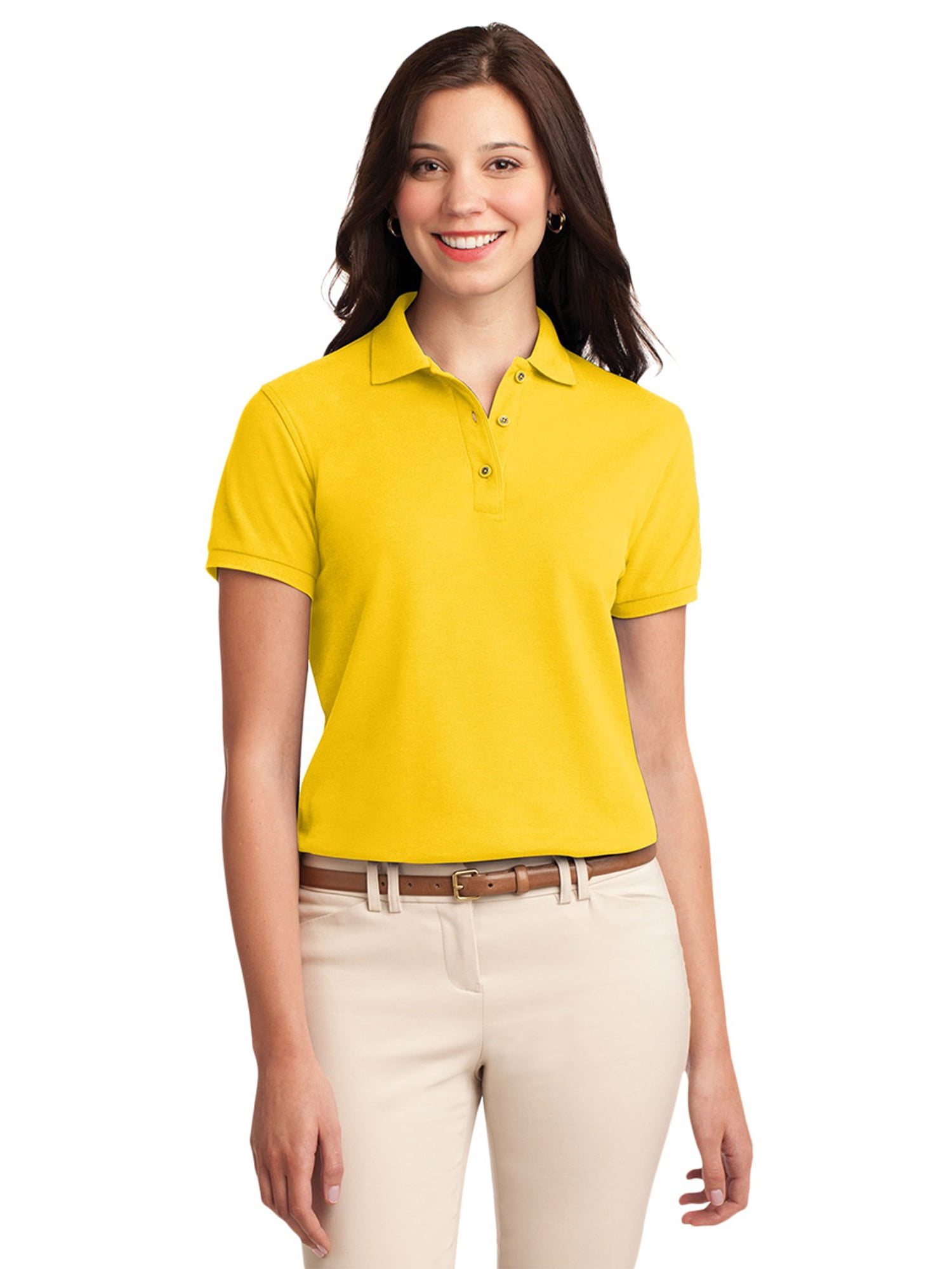 Port Authority Port Authority Women's Classic Knit Collar Polo Shirt