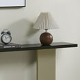 thumbnail image 5 of Kings Brand Furniture Indio Side Console Table - Aesthetic Sofa Table (Black with Lemon Pepper), 5 of 6