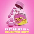 thumbnail image 5 of Pepto Bismol Chews, Upset Stomach Relief, Bismuth Subsalicylate, Multi-Symptom Relief of Gas, Nausea, Heartburn, Indigestion, Upset Stomach, Diarrhea 24 Chews (Pack of 3), 5 of 5