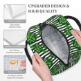 thumbnail image 3 of Disketp Palm Greenery Bolsa Térmica para Almuerzo, Lonchera con Abertura Amplia y Gran Capacidad, Organizador Reutilizable para Mujeres, Hombres y Adultos, 3 of 6