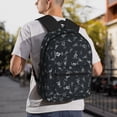 thumbnail image 6 of Rocae Wireless Antenna Icon for Lightweight Casual Backpack Travel Hiking Backpack Carry On Laptop Backpack, 6 of 6