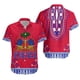 thumbnail image 3 of Camisas hawaianas con estampado 3D para hombres, camisa dashiki con bandera de Haití, camisas polinesias de manga corta, blusas casuales de moda para mujeres y niños, ropa, 3 of 4