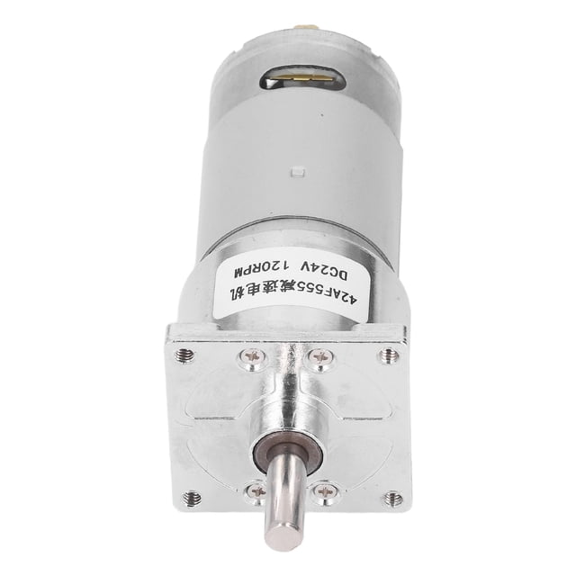 Motorreductor de CC con engranaje helicoidal, motorreductor de CC de 24 V, motorreductor de CC con autobloqueo y reducción de CC diseñado para precisión