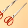 thumbnail image 2 of MasteelfCA 2 Pcs Pinces à Crabe et Poisson à la Boue Outils de Ramassage pour Extérieur - Droit (Rouge), 2 of 8