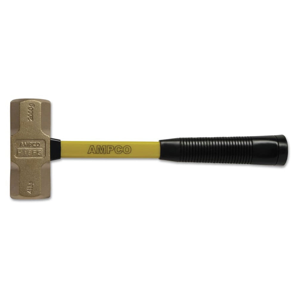 Ampco Safety Tools 065-H-14FG Lb. Double Face Eng. Hammer W-Fbg. Handle 