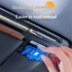 thumbnail image 4 of Car Visor Organizer, Premium Leather Sunglasses & Card Holder for Cars, Registration/Insurance Slot, Credit Card Pockets, Automotive Interior Organizer for Car Sun Visor (Black Leather), 4 of 5