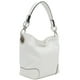 thumbnail image 1 of Bolso de hombro Hobo ALYSSA blanco con herrajes Big Snap Hook, 1 of 7