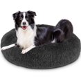 thumbnail image 1 of Cama de Perros Gatos Mediano Pequeño, Súper Suave Lavables Antideslizante Cama de Donut Redonda Felpa para Mascota Cachorro Impermeable Calentito Cojín Cómoda Resistente, Facil de Limpiar, 1 of 7