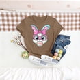 thumbnail image 2 of Alkepwun Easter Shirts for Women Casual Short Sleeve Crewneck Rabbit Print Summer Tops Lightweight Soft Comfort Breathable Vintage Boho Loose Tees, 2 of 6