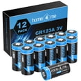 thumbnail image 1 of Batería Home4me CR123A 3V Litio 1650 mAh No recargable, 1 of 7