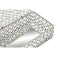 thumbnail image 4 of DecMode Silver Metal Decorative Jewelry Box with Crystal Accents, 4 of 8