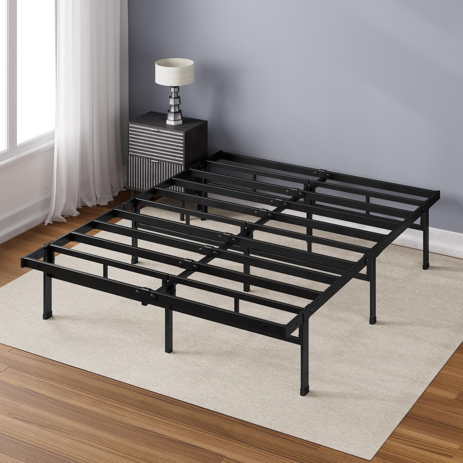 Zinus Justin 14 inch SmartBase® Mattress Foundation Bed Frame