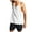 White-stretch tanks men, variant on Txeol Limited Time Deal Gym Tank Tops for Men Lightweight Breathable Sleeveless Shirts Y Back Bodybuilding Fitness Workout Basic Tees,Wine,XL