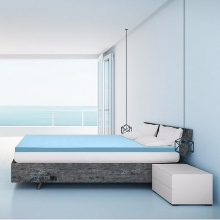 Best Price Mattress 2.5 Inch Gel Memory Foam Mattress Topper