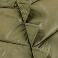 thumbnail image 5 of Cethrio Girls Puffer Jackets, Warm Zip up Mid-length Windproof Winter Coats Army Green Size 8 T, 5 of 7