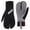 Jet Black, variant on Inspire Primaloft Lobster Split Mitten, Color: Jet black, Size: 7