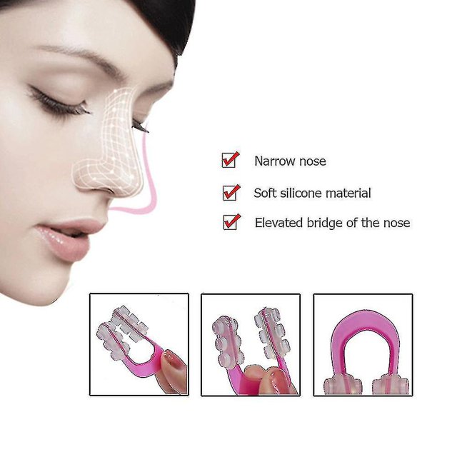 Clip corrector de nariz en forma de U para mujer