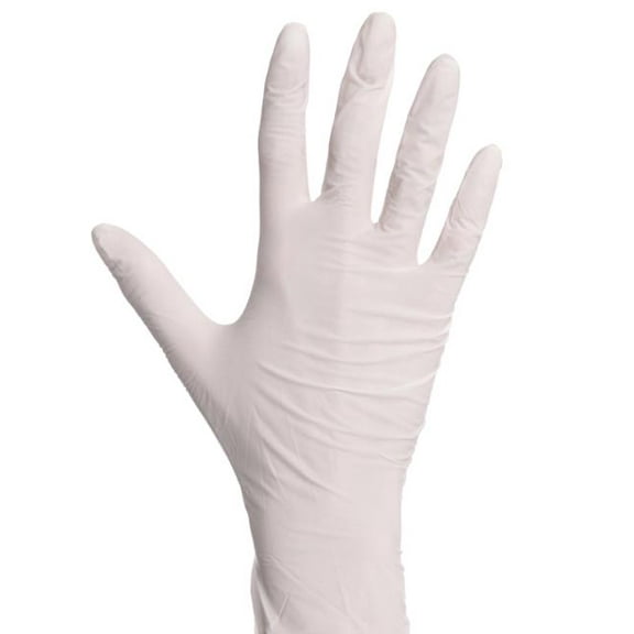 INDIVIDUAL Latex Gloves, Large, White, 4 Mil, Powder Free | 1,000/Case