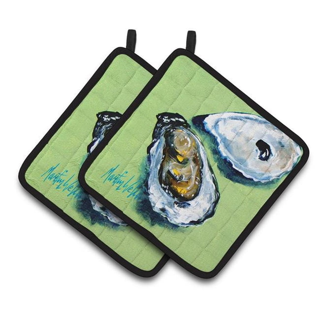 ""Caroline'S Treasures Mw1361Pthd Two Shells Oyster Pair Of Pot Holders Potholders Multicolor""