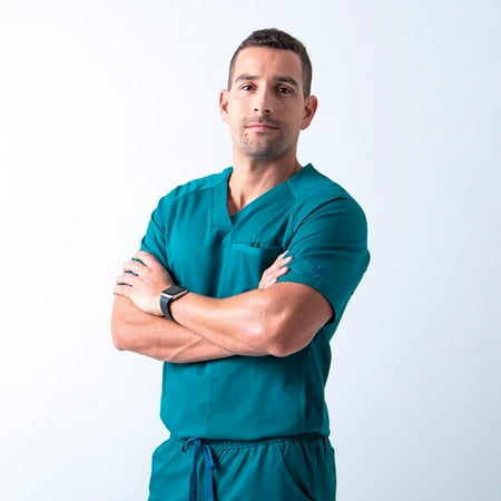 

Men s 4 Pocket Scrub Top