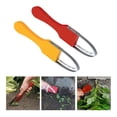 thumbnail image 4 of Escardador de jardín, herramienta de escarificación, pala de deshierbe Manual, herramienta de corte, pulsera de jardín, escardador amarillo, 4 of 8