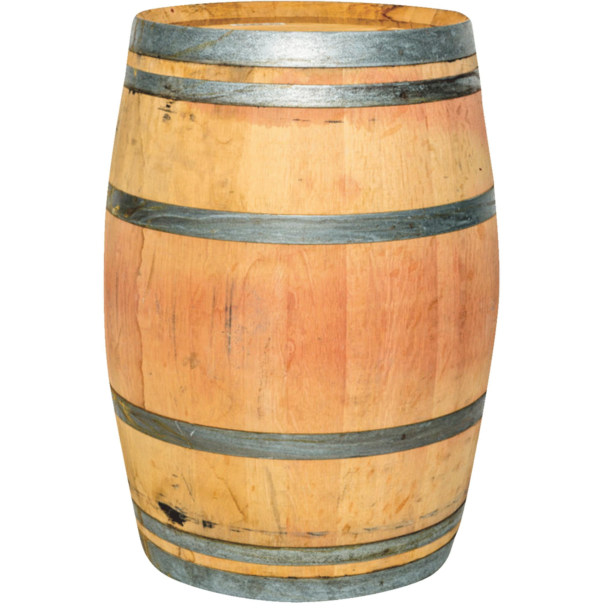 Authentic Whole Oak Barrel, Repurposed