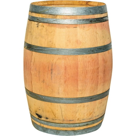 Authentic Whole Oak Wine Barrel, Repurposed