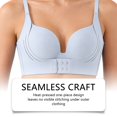 thumbnail image 5 of Venzia Balconette Bra for Women, Push Up Padded Underwire Low Cut T-Shirt Bra | Shape Curve, Push up, Seamless T-Shirt Cups, Side Support, Natural Lift, Back Smoothing, Soft Stretch, 5 of 7