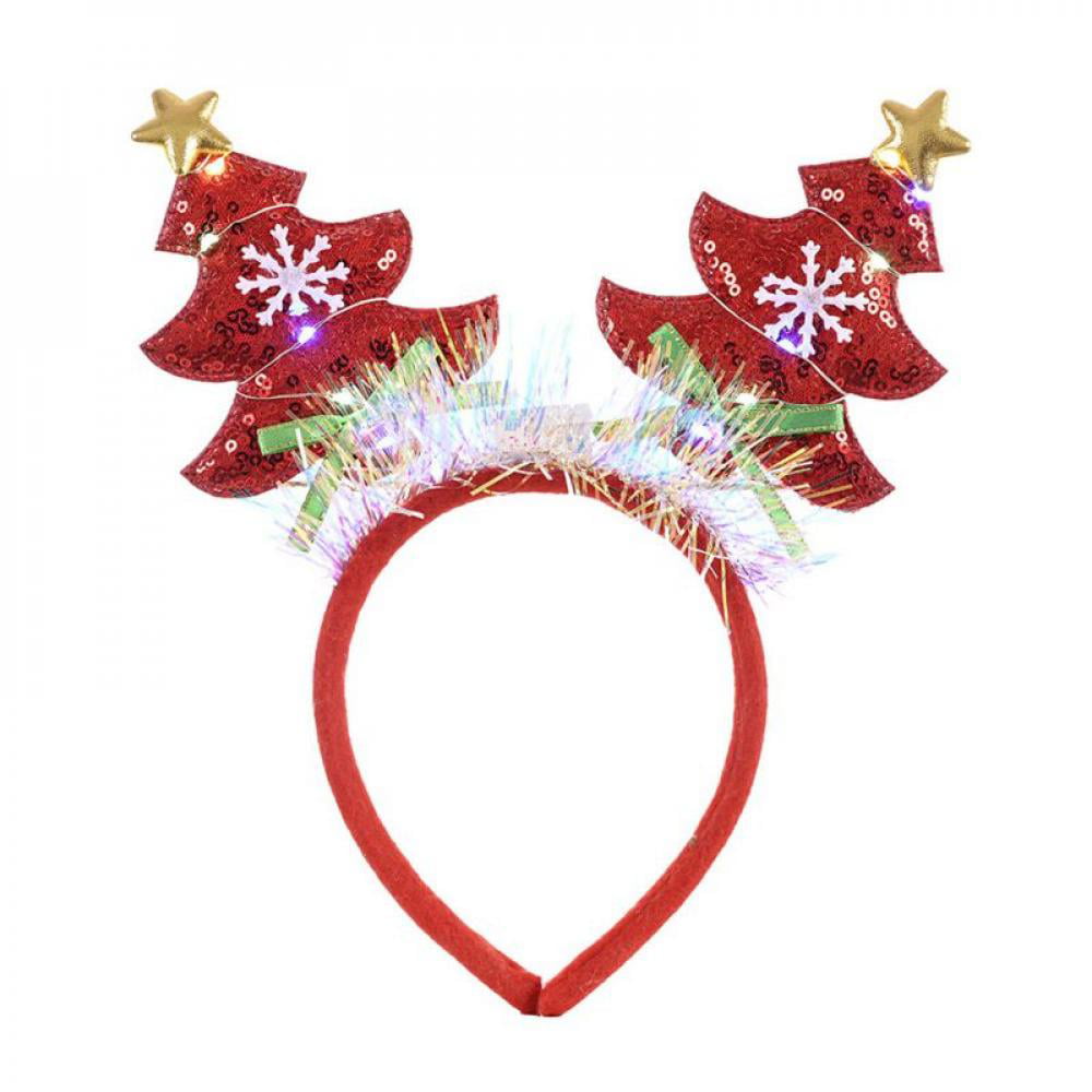 24 x Reindeer Antlers Headband Bulk Wholesale Fancy Dress Stocking Filler Xmas 