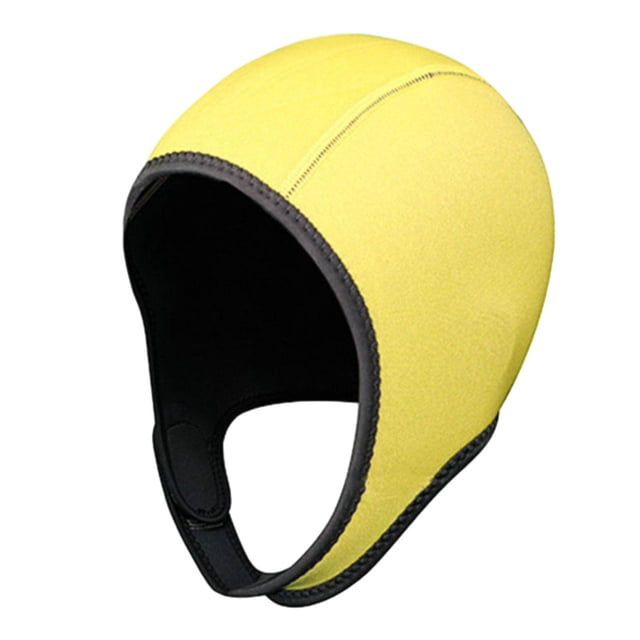Capucha de buceo Shamjiam gorro de neopreno 3mm amarillo