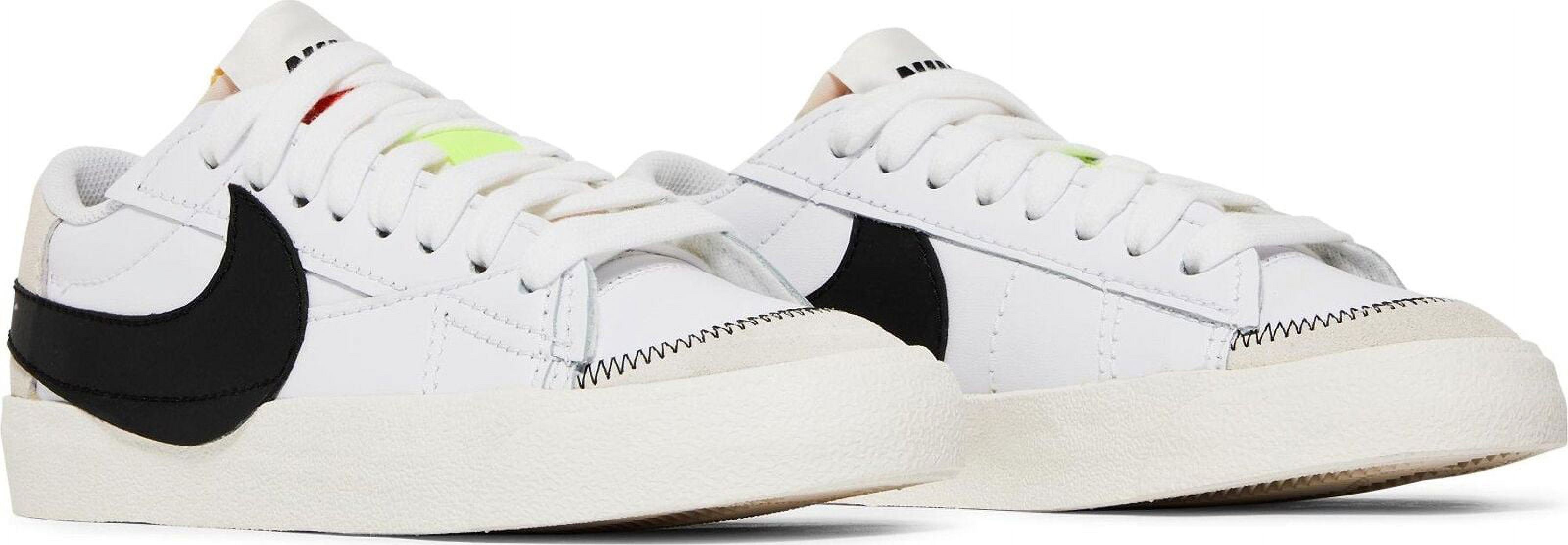Men's Nike Blazer Low '77 Jumbo White/Black-White-Sail (DN2158 101) - 13