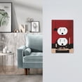 thumbnail image 5 of KLL Minimalist Romantic Dinner Pattern Electrical Outlet Covers, 3" x 5" 1 Pack Electric Receptacle Plug Covers for Decorator Receptacle Outlet & Switch-Style S, 5 of 6
