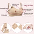 thumbnail image 3 of ClodeEU 3Pcs Sports Bra-Padded Seamless High Impact Support for Yoga Workout Fitness, 3 of 6