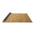 thumbnail image 2 of Ahgly Company Indoor Square Abstract Brown Modern Area Rugs, 4' Square, 2 of 4
