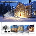 thumbnail image 2 of LED Flood Light LED Stage Light Outdoor Light Snowflake Light Christmas White Snowflake Light Spotlight Projector Lights Christmas Decoration, 2 of 7