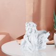 thumbnail image 2 of Estatua de ángel con suculentas y jarrón de patio Blanco Sunnimix Jardinera de jarrones 17 cm x 24,5 cm x 21 cm, 2 of 7