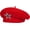 Red, variant on Solid Beret Hats Barrette Hat for Women