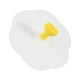 thumbnail image 2 of Yuarrent Cubierta elegante de la taza del silicón para la limpieza y la portabilidad fáciles Cubiertas de la taza del silicón Tapas de la Organizadores de utensilios de cocina Amarillo transparente, 2 of 6