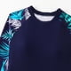 thumbnail image 5 of WILLBEST Traje de Baño de Dos Piezas con control de Abdomen para Mujer, Traje de Baño de Manga Larga con Protección Solar Upf 50+, Camiseta de Baño con Parte Inferior Tipo Bóxer, 5 of 6