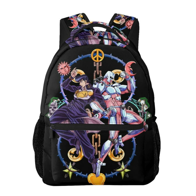 Jojo Bizarre Adventure Backpack Cute Cartoon Lightweight