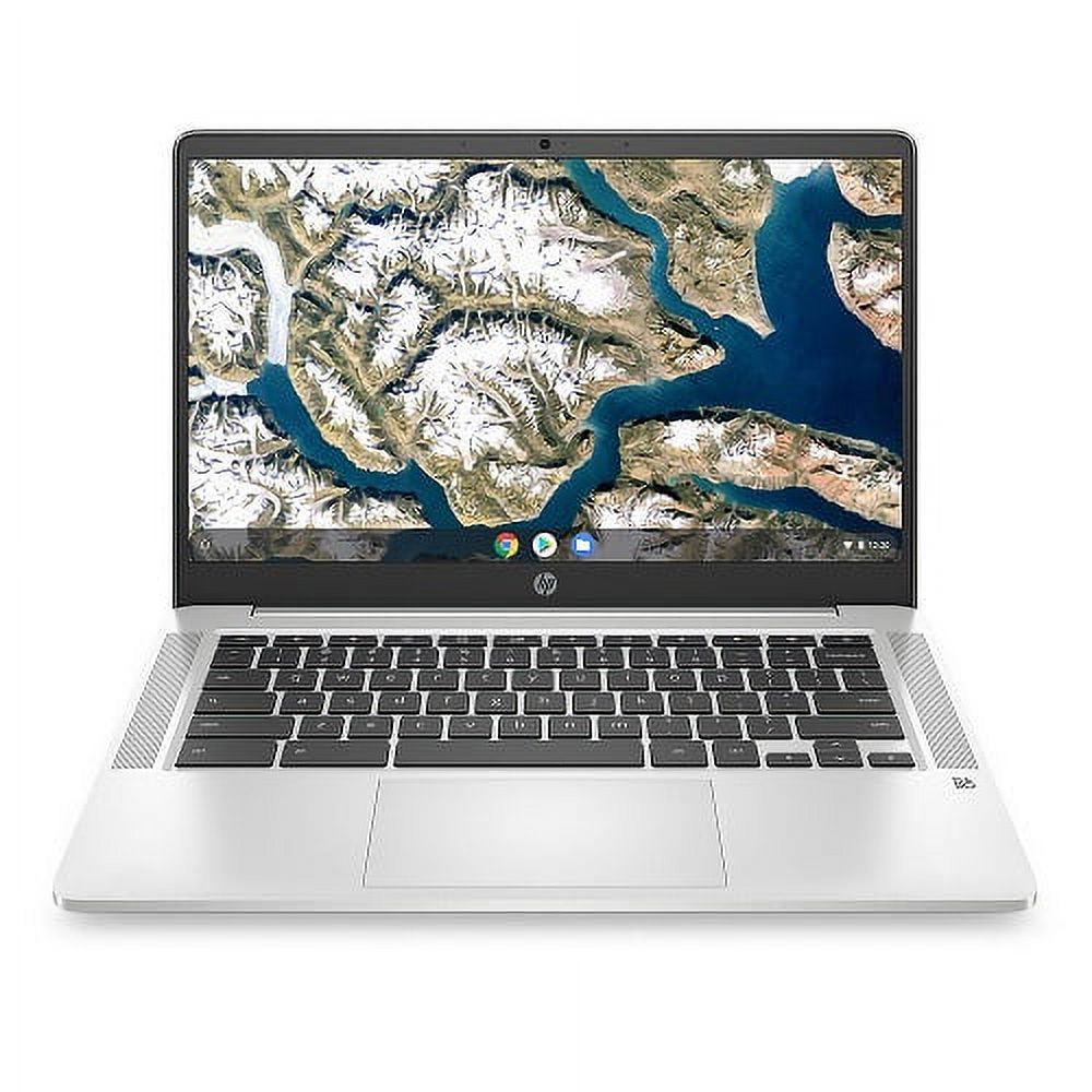 HP - 14" HD Chromebook - Intel Celeron N4000 - 4GB Memory - 32GB eMMC, WebCam- 2 Year Warranty Care Pack - Chrome OS - image 2 of 2