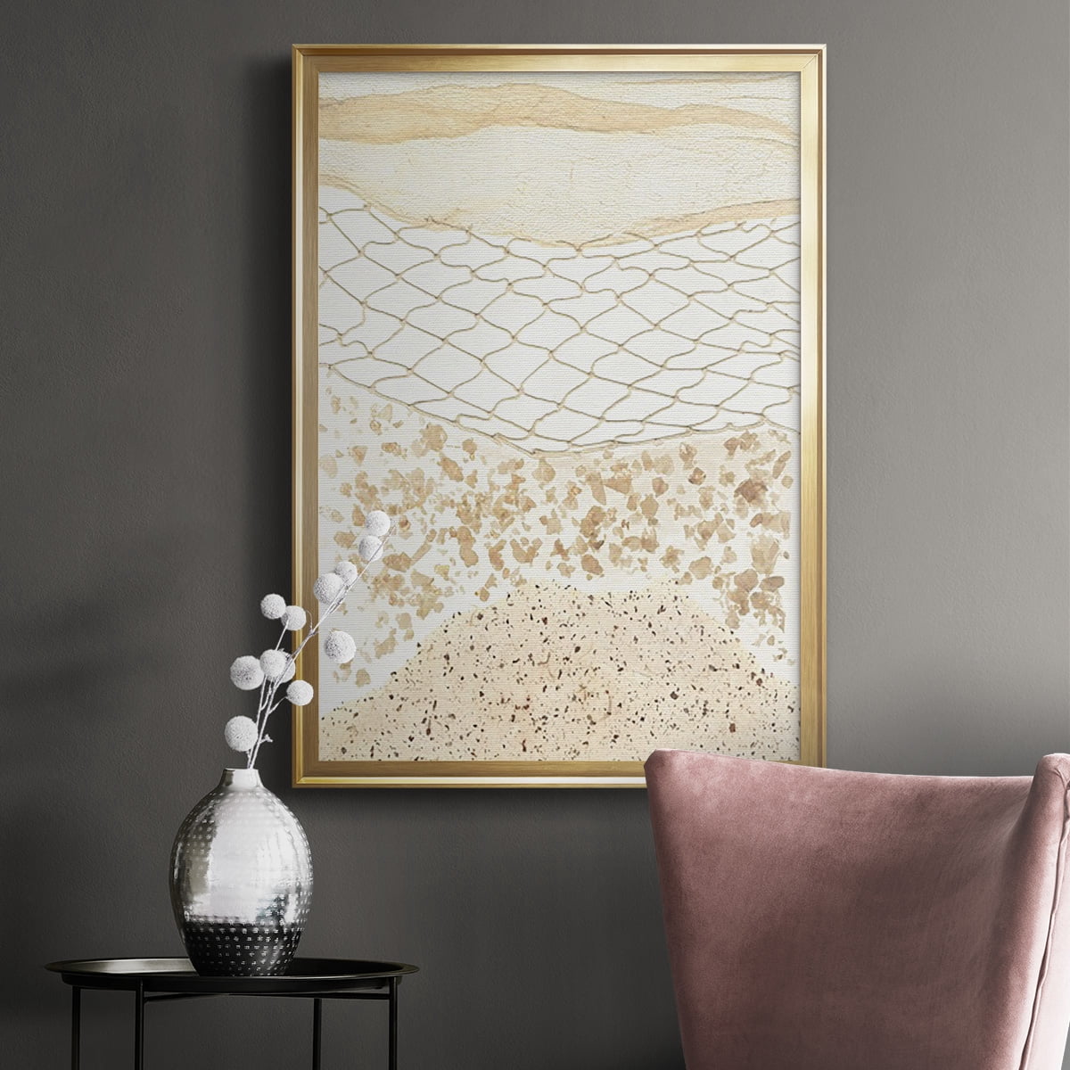 Coast Away II Premium Framed Print, in Gold, Black, or Silver - Ready to Hang