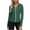 Green, variant on Shirts for Women Trendy Cotton Women's Zip-Front Long Sleeve Jacket with Cinched Waist and UPF Sun Protection Pink M