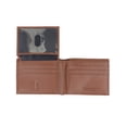 thumbnail image 2 of Cartera Steve Madden de piel extra capacitiva para hombre, color coñac, 2 of 6