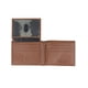 thumbnail image 2 of Cartera Steve Madden de piel extra capacitiva para hombre, color coñac, 2 of 6