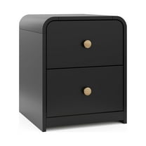 Storkcraft Santos Nightstand, Black