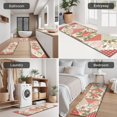 thumbnail image 5 of Pioneer Flower Floral Print Pattern Kitchen Rugs Sets Of 3,Kitchen Runner Rugs Non Skid Washable,Decorative Kitchen Floor Mats for Kitchen,Sink,Laundry,17"x30"+ 17"x47" + 17"x59", 5 of 6