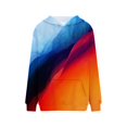thumbnail image 2 of Gibobby Sudadera mujer, Sudaderas de gran tamaño para mujer, atlética, con capucha Sherpa, con capucha, para mujer, con bolsillos(Azul,XG), 2 of 5