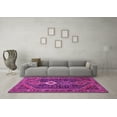 thumbnail image 3 of Ahgly Company Indoor Round Persian Pink Traditional Area Rugs, 6' Round, 3 of 4