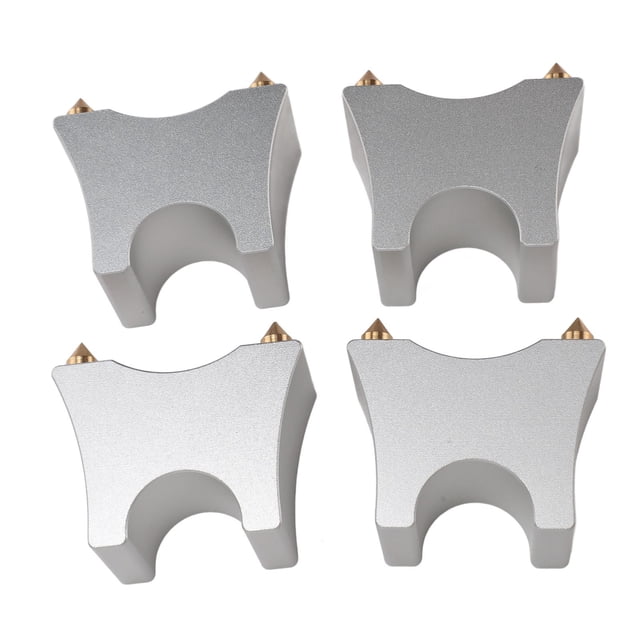 Support de Pointe pour Câble Hi-Fi 4 Pcs, Support Universel pour Câble Hi-Fi Réduit la Résonance, pour Haut-Parleurs Hi-Fi, Amplificateurs, Lecteurs CD DVD, Enregistreurs de Tournesols, Etc.
